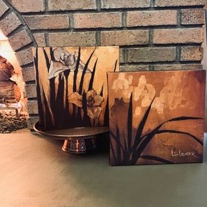 Set of two canvas prints